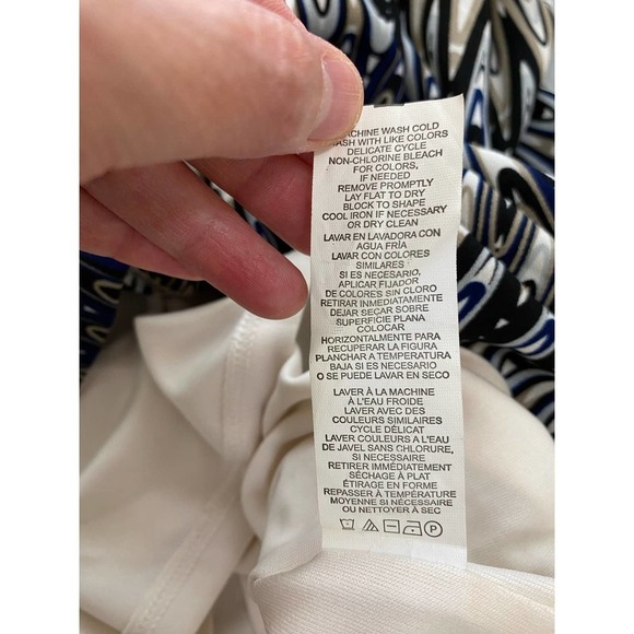 Kensie Size S Retro Square Neck Halter Shift Dress - Picture 9 of 9